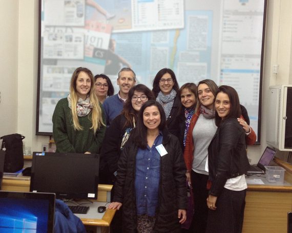 Curso Indesign terminado en Junio 2018 en Capacitación Continua UC
