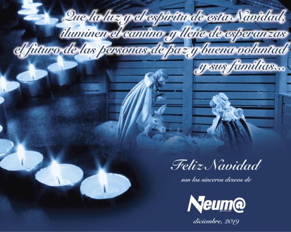 Que la luz y el espíritu de esta Navidad, iluminen el camino y llene de esperanzas el futuro de las personas de paz y buena voluntad y sus familias... Neuma